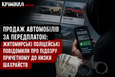 Продав автомобілі, яких не мав: житомирянин ошукав трьох покупців майже на 90 тисяч гривень