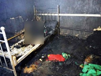 При пожаре в Днепропетровской области погибли трое детей. Появилось видео