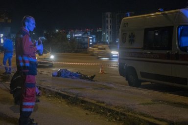 Убийство в Киеве на Окружной дороге. Появилось видео