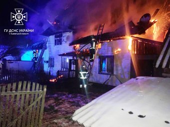 При пожаре во Львовской области погиб мужчина