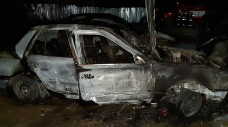 На СТО в Измаиле сгорело три автомобиля