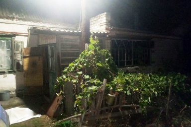 При пожаре в Днепропетровской области погиб пожилой мужчина