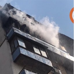 В Киеве при пожаре на улице Сикорского погиб один человек