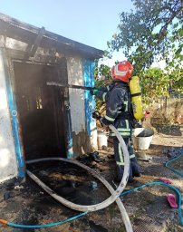 В Кировоградской области при пожаре погиб ребенок