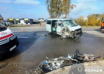 В Житомирській області через автопригоду постраждали троє осіб