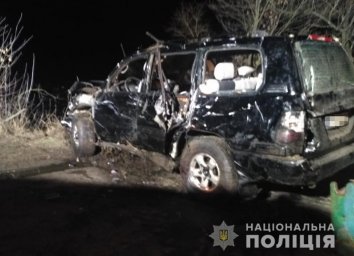 В ДТП под Днепром погибли 4 человека. Появилось видео