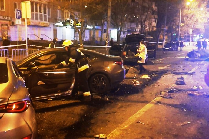 Масштабное ДТП в Днепре