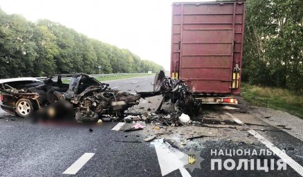 В ДТП в Полтавской области погиб юноша