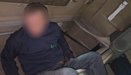 Мешканець Вінничини намагався перетнути кордон у вантажівці. З’явилося відео