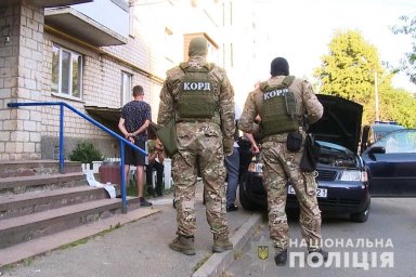 В Виннице задержана банда, грабившая банкоматы. Появилось видео