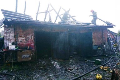 При пожаре в Ичне погиб ребенок