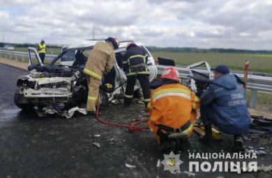 Смертельное ДТП в Черкасской области