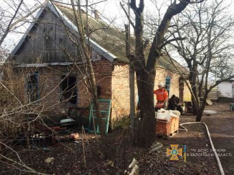 При пожаре в Запорожской области погибла пожилая женщина