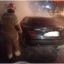 В Киеве сгорел автомобиль Citroen