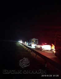 ДТП на трассе Киев-Чоп