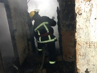 В Полтавской области при пожаре погиб мужчина