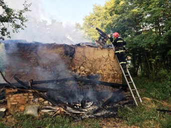 При пожаре в Одесской области погибли два человека