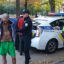 В Киеве неадекватный мужчина гонялся с ножом за детьми