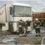 Под Киевом на Броварской окружной загорелась фура