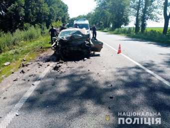 Смертельное ДТП в Черкасской области