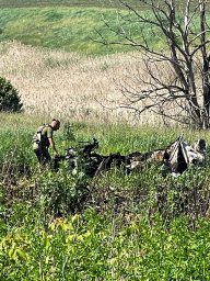 У Харківській області автомобіль підірвався на вибуховому пристрої
