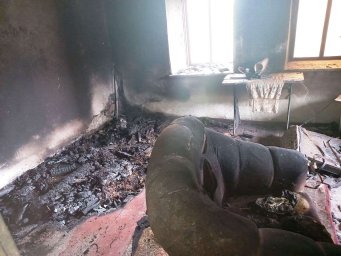 В Запорожской области при пожаре погиб мужчина