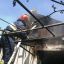 При пожаре в Селидово пострадал пожилой мужчина