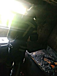 При пожаре в Знаменке погиб мужчина
