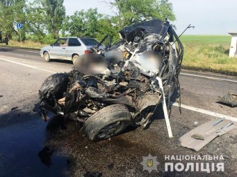 Масштабное ДТП в Николаевской области. Появилось видео