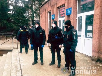 В Черновцах горела больница