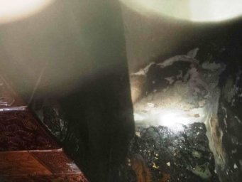 При пожаре во Львовской области пострадала пожилая женщина