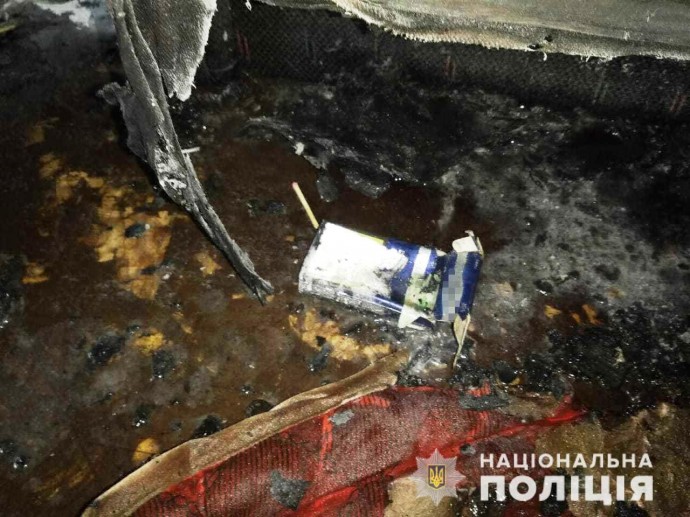 При пожаре в Южном погиб мужчина