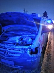 В Ровенской области на ходу загорелся автомобиль