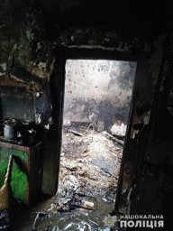 При пожаре в Одесской области погибли двое детей