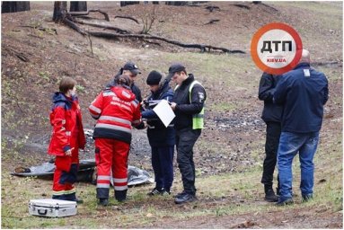 В Киеве в кювете обнаружен труп мужчины