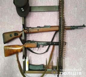 В Запорожской области у мужчины изъяли оружие и более 1000 патронов