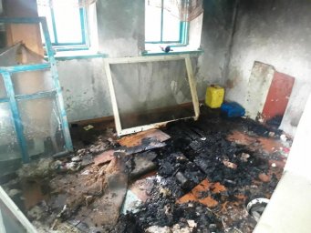 При пожаре в Запорожской области погиб мужчина