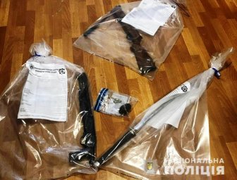 В Мариуполе у мужчины, задержанного за погром в супермаркете, обнаружили оружие и наркотики