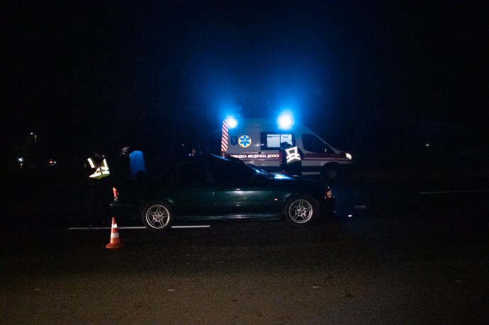 В ДТП в Киеве погиб мужчина. Появилось видео