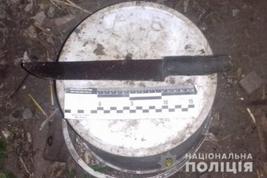 На Луганщине пьяный мужчина угрожал детям ножом