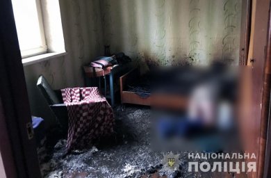 При пожаре в Горняке погиб мужчина