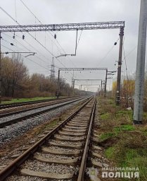 На Запорожье мужчину сбил поезд