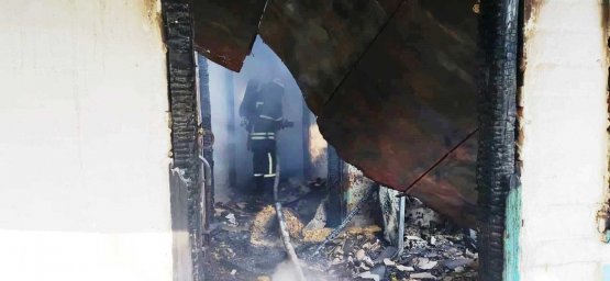 При пожаре в Винницкой области погиб пожилой мужчина