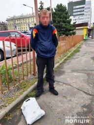 В Харькове задержан грабитель