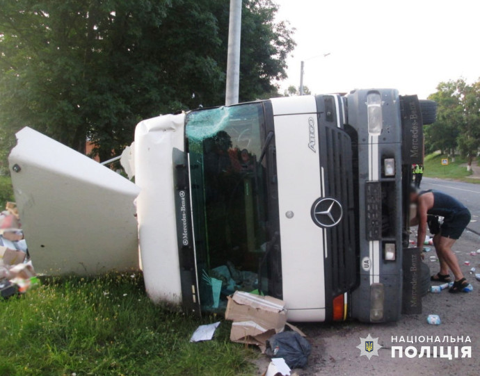 В ДТП в Житомирській області постраждав чоловік