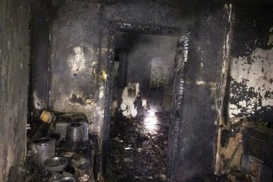 При пожаре в Пятихатках погибла женщина