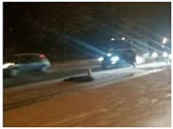 В Киеве автомобиль сбил пешехода, перебегавшего дорогу