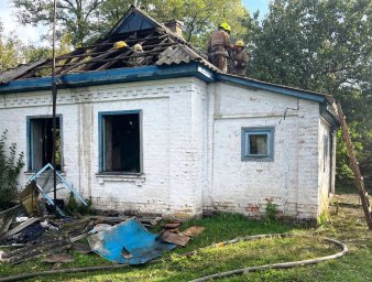 В Полтавской области при пожаре погиб мужчина