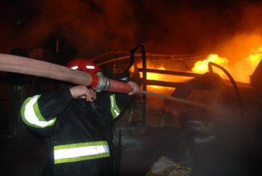 При пожаре в Стрые пострадал мужчина