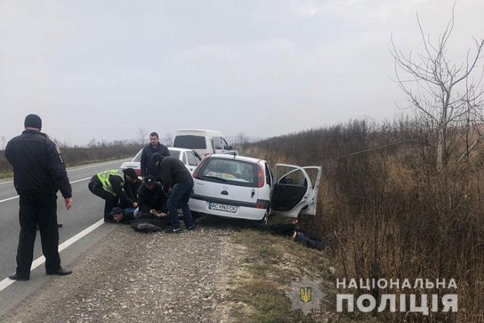 В Тернопольской области задержана группа воров-гастролеров. Появилось видео